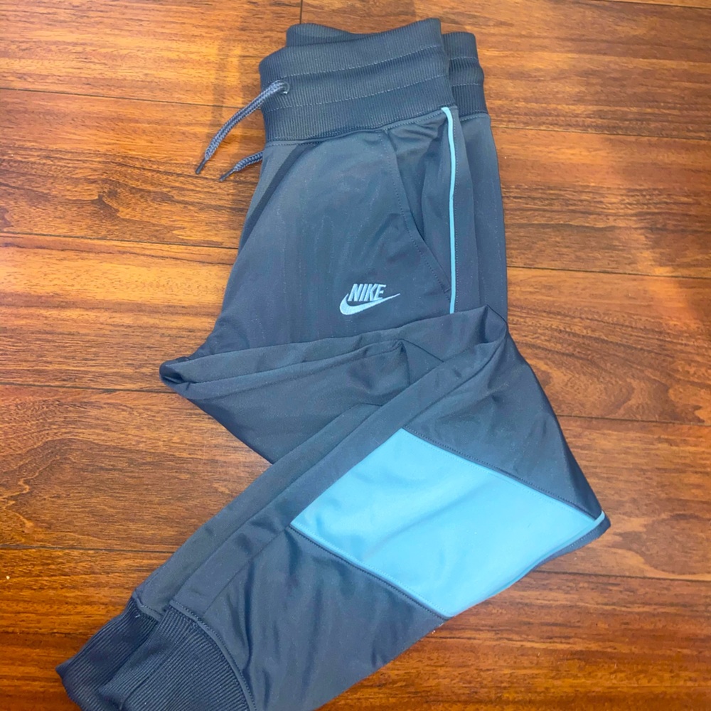 Nike Gray & Teal Joggers